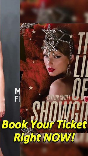Taylor Swift’s “Life of a Showgirl” – Theatrical Release Announcement! 🎤✨