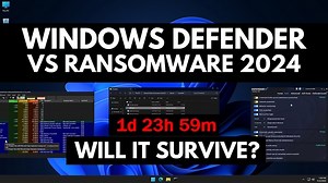 Windows Defender vs Ransomware - DefenderUI