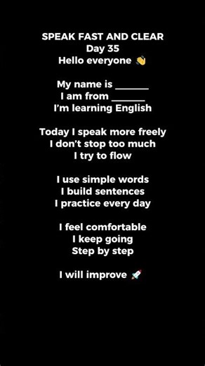LEARN ENGLISH DAY 35 #englishspeaking #englishlearning #reading
