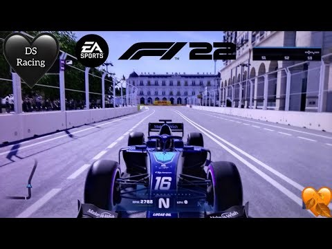 F2 Team AMS At Azerbaijan Circuit (F1 22)🖤