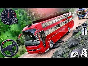 Real Uphill Bus Drive 3D Simulator - Offroad Coach Bus Driving 3D - Android GamePlay