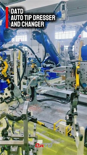 DATD Auto Tip Dresser&Changer Set! Smoothly served on automotive production line!