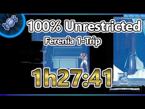 [World Record] 1h27:41 - 100% Unrestricted - Metroid Dread