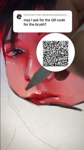 Paint brush Ibispaint Qr Code #ibispaintx