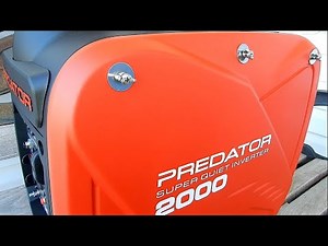 Harbor Freight Predator 2000 Generator NO TOOL NEEDED FOR COVER REMOVAL - SIMPLE MODIFICATION