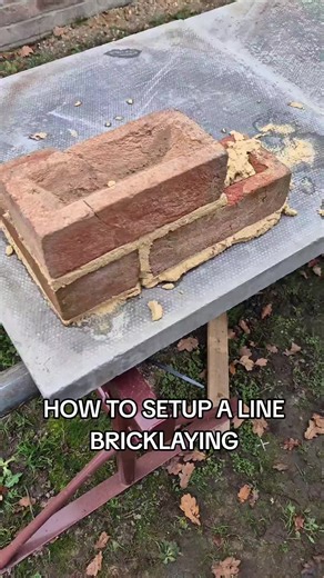 How to Setup a Line for Bricklaying Techniques