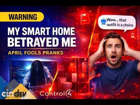 My Smart Home BETRAYED Me… (April Fools Pranks Gone Too Far)