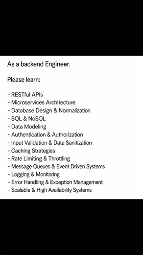 How to become a Backend engineer