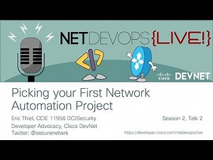 Picking your First Network Automation Project Close