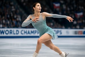 Patinage artistique : Nina Pinzarrone, la talentueuse Bruxelloise de 19 ans, décroche la médaille de bronze aux Championnats du Monde de Prague