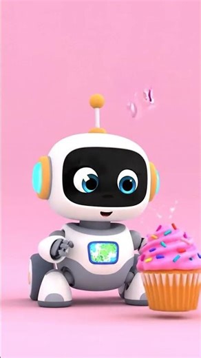 Learn PINK with MiniRover | Fun Robot Learning Cartoon