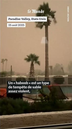 Etats-Unis : une impressionnante tempête de sable balaie l'Arizona