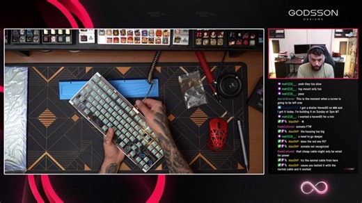 GODSSON - Project W FreedomTKL Mechanical Keyboard Build | !build !discord