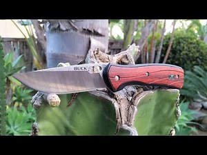 Buck Vantage Avid 420HC Dymondwood Knife Video