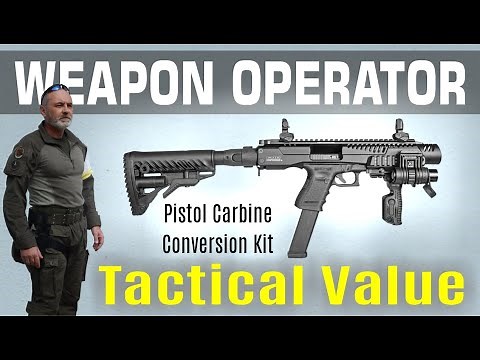 ULTIMATE Glock 17 Upgrade? FAB Defense KPOS G2 Pistol Carbine Conversion Kit Review & Shooting Demo