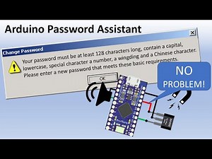 Arduino Password Assistant