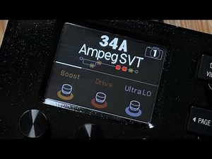AMPEG SVT sounds from the HX Stomp!