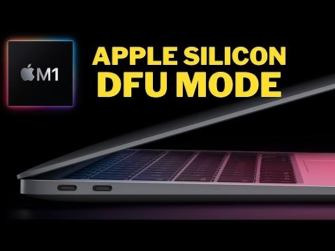 How To Set DFU Mode on M1 Apple Silicon MacBook - Reset Factory Settings