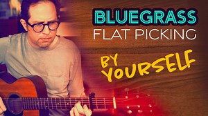 Bluegrass flatpicking guitar lesson - Great for left and right hand synchronization. | ActiveMelody Guitar Lessons