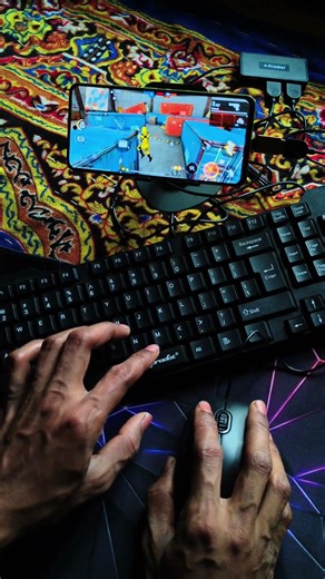 PC ❌ Mini Mobile Setup✅#freefire #keyboard #mixpro #geekgamer