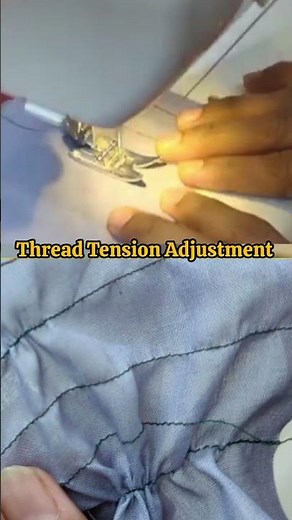 Thread Tension Adjustment in Usha Janome / How to fix Tension on a Sewing Machine / Tailoring Tips