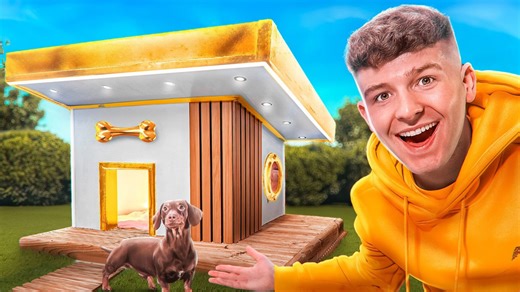 Family builds luxury dog house for their pet