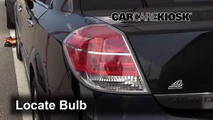 Brake Light Replacement: 2009 Saturn Aura XR 3.6L V6