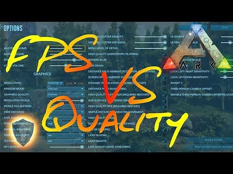 Ark: Survival Evolved - Optimize Your Settings & Get Higher FPS [Ark Academy]