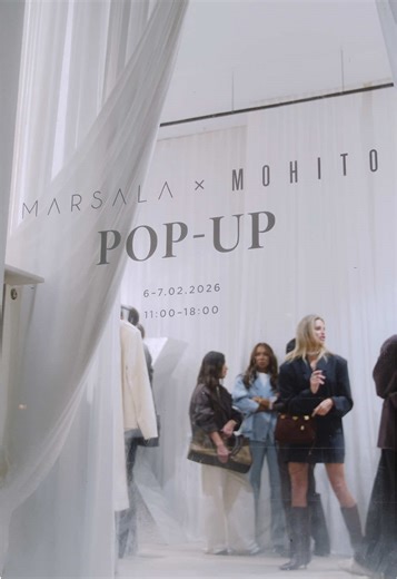Celebrating the launch of the MARSALA × MOHITO collection at our POP-UP - surrounded by people, music and style 💫 Join us tomorrow! MARSALA × MOHITO POP-UP 6-7.02.2026 Warecka 8, Warsaw 11:00 AM - 6:00 PM @marsala.eu