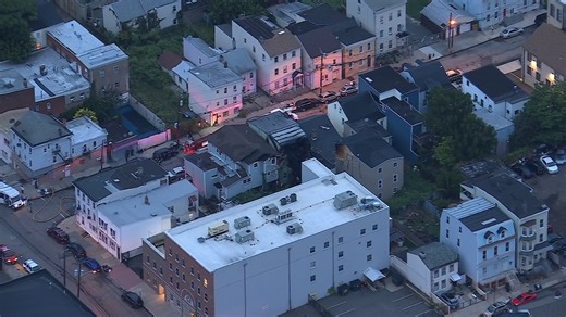 50 people have been displaced after a massive fire tore through three buildings in Paterson, NJ early Wednesday. No injuries have been reported. John Del Giorno reports from NewsCopter 7. https://abc7ny.com/post/50-people-displaced-fire-burns-3-buildings-paterson-new-jersey/17785034/?ex_cid=TA_WABC_FB | ABC7NY