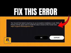 How To Fix Rockstar Games Launcher Error Code 1002 - QUICK GUIDE (2026)