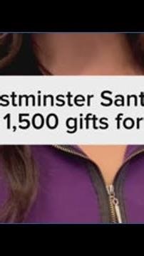 Westminster Santa Cops wrap 1,500 gifts