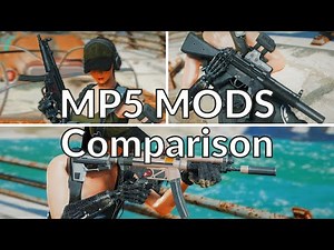 Fallout4 Comparing MP5 Mods Showcase
