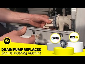 Easily Fit a Washing Machine Drain Pump (Zanussi Washer Fixed!)