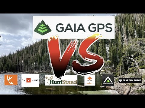 Gaia GPS vs. OnX, HuntWise, HuntStand, BaseMap, GoHunt, & Spartan Forge #onxhunt #huntwise #hunting