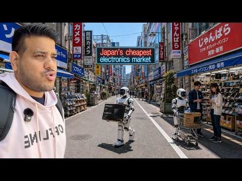 Exploring Japan's Cheapest Electronics Market 🇯🇵😍 |Japan 2.0| #EP-5