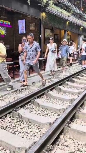 Exploring Train Street, Hanoi, G Adventures from Tom T. 🇻🇳