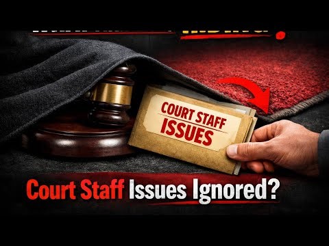 Indian Judiciary trying to push #courtstaff issues under the carpet ??