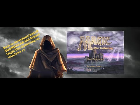 How to download/install SHANDALAR Old School Magic The Gathering on windows 11 FREE