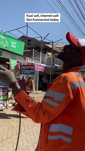 Kazi yetu ni moja, kuhakikisha kila mtaa iko Konnected with fast, affordable and reliable internet. #KonnectInternet #konnectbeyondlimits #fyp