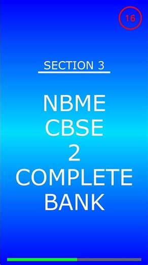 NBME CBSE 2 Complete Bank 2026 | Full Practice Test Quiz Bank + Answers | High-Yield Review