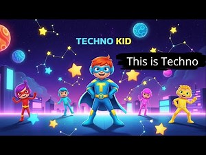This is Techno | A Fun Electronic Track for Kids | 125 BPM