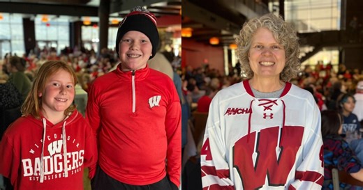 Wisconsin fans pack Union South to cheer Badgers in Olympic hockey
