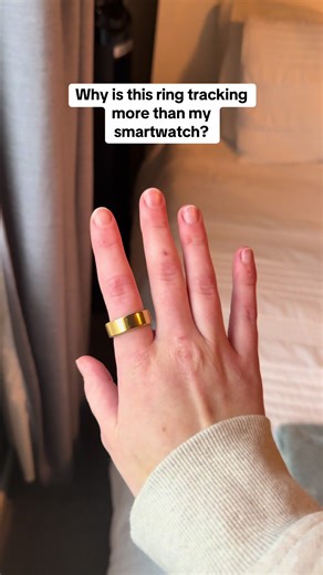 Why is this ring tracking more than my smartwatch?@COLMI Smart Wearable #smartring #smartwatch #healthtracker #healthtracking #tiktokshopfinds