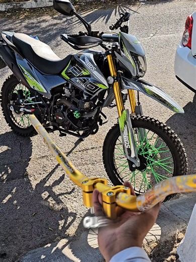 nuevo manubrio para la bds 250 | bds 250