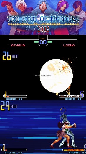 187K views · 2.5K reactions | KOF 2002 ATHENA -#kof #kof2002 #fightcade #snk #combos | The Best kof | Facebook