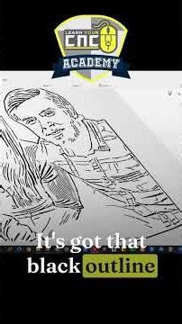 Sketch Carving to 2D Vector Trick in Vectric