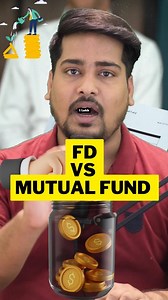 Indexation benefits in long term capital gains taxation of debt funds, certainly give mutual funds a significant tax advantage over FDs. You should evaluate your financial goals and risk appetite to make informed investment decisions. #reels #reelsviral #invest #reelsexplore #money #reelsinstagram #reeloftheday | Brain Medicine