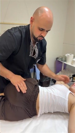 Deep Lumbar Spine & Hip Crack | Full Back Alignment & Pain Relief