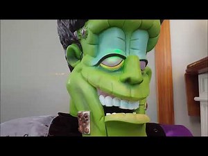 The Problem with My Gemmy Lifesize Dancing Frankenstein + Bonus Repair Clips | Halloween 2018